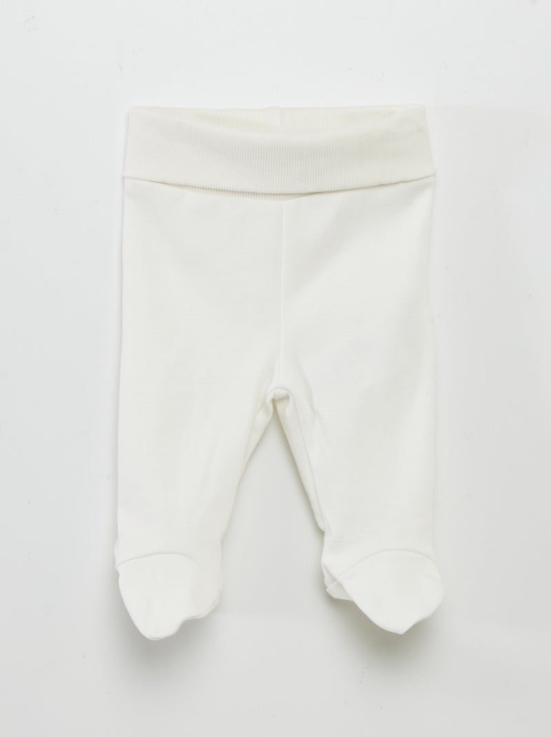 Conjunto babygro + calças 'Disney' BRANCO - Kiabi