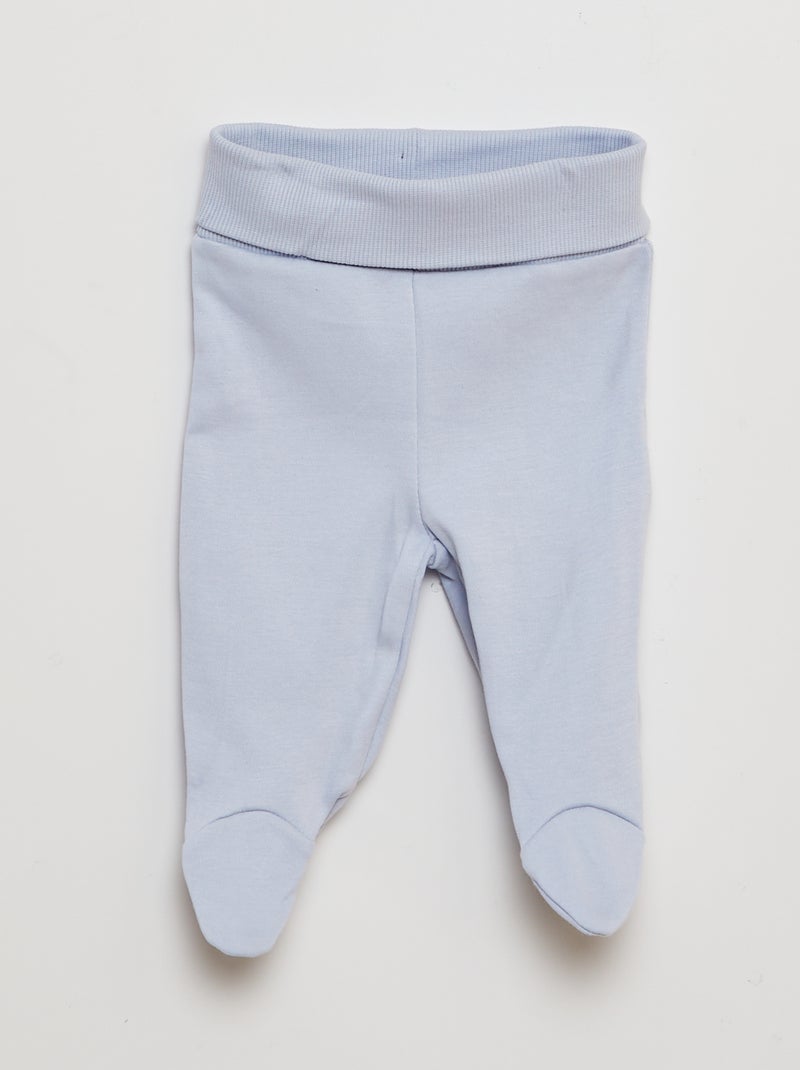 Conjunto babygro + calças 'Disney' Riscas Azul - Kiabi