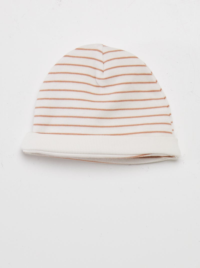 Conjunto babygro + calças 'Disney' Riscas Laranja - Kiabi