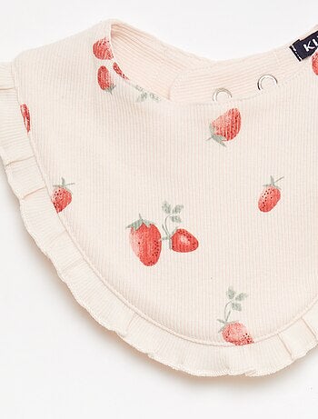 Conjunto babygrow + babete + body - 3 peças