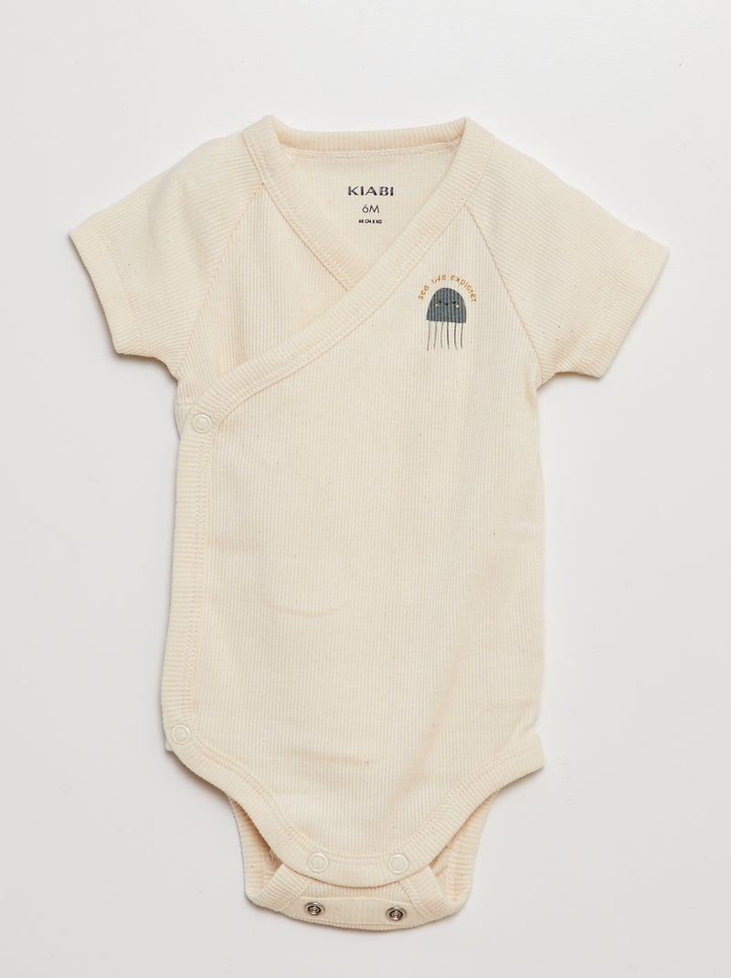 Conjunto babygrow + body - 2 peças VERDE - Kiabi