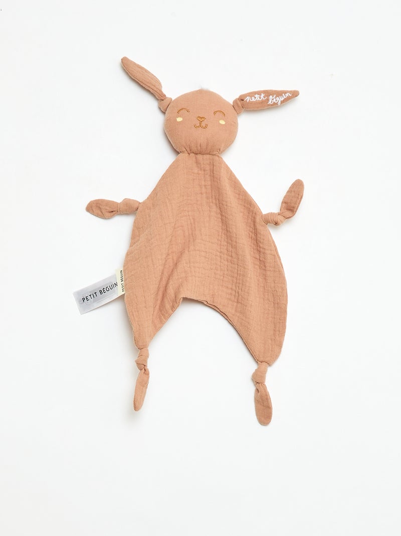Conjunto babygrow + body + peluche - 3 peças Branco - Kiabi