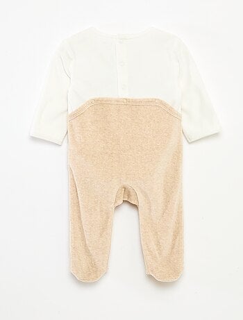 Conjunto babygrow + gorro Natal
