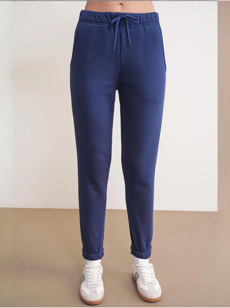 Conjunto básico de duas peças de sweatshirt e jogger mixray Azul-marinho - Kiabi