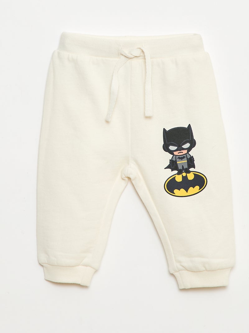 Conjunto 'Batman' 'DCcomics' em algodão Branco - Kiabi
