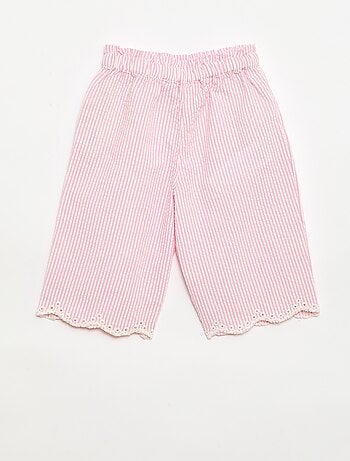 Conjunto blusa + calças Vichy - 2 peças