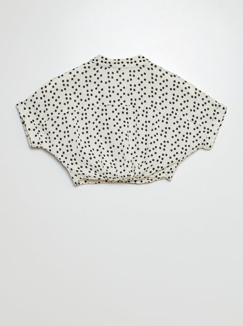 Conjunto blusa + calções - 2 peças - Kiabi