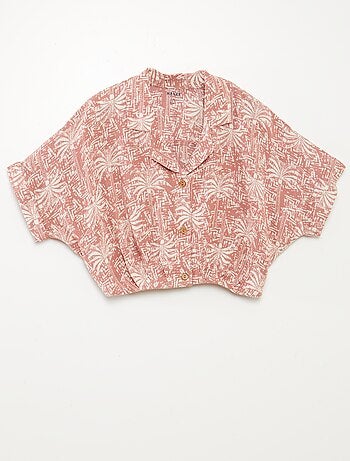 Conjunto blusa + calções - 2 peças