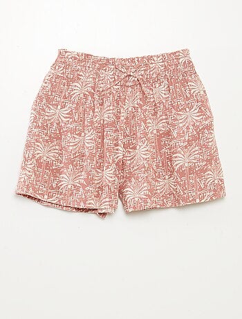 Conjunto blusa + calções - 2 peças
