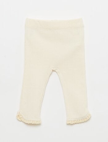 Conjunto blusa em ganga + legging - 2 peças