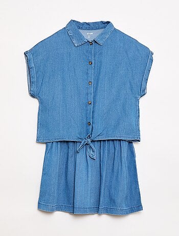 Conjunto blusa + saia - 2 peças