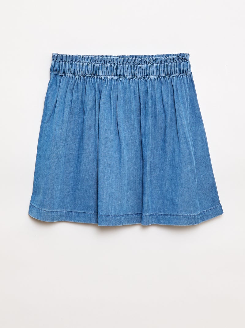 Conjunto blusa + saia - 2 peças Azul - Kiabi