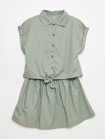 Conjunto blusa + saia - 2 peças