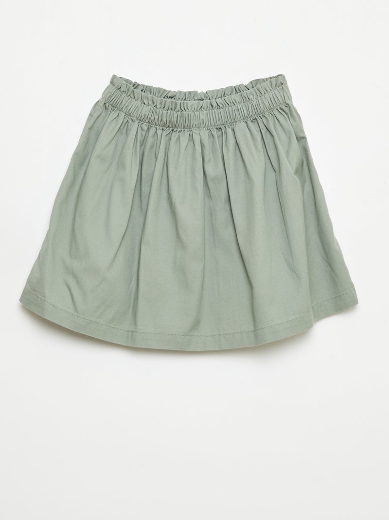 Conjunto blusa + saia - 2 peças Verde - Kiabi