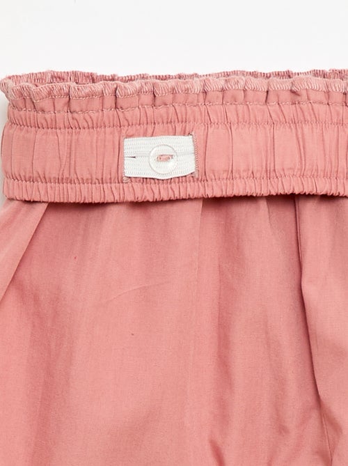 Conjunto blusa sem mangas + calças - 2 peças - Kiabi