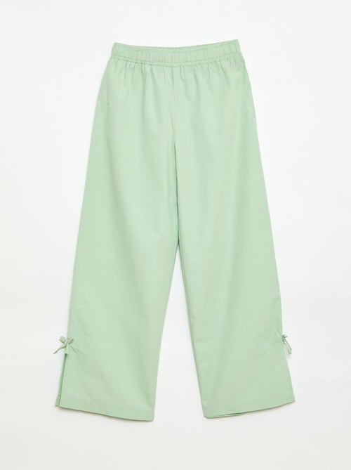 Conjunto blusa sem mangas + calças - 2 peças - Kiabi