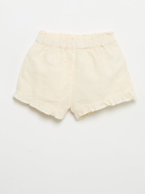 Conjunto blusa sem mangas + calções - Kiabi