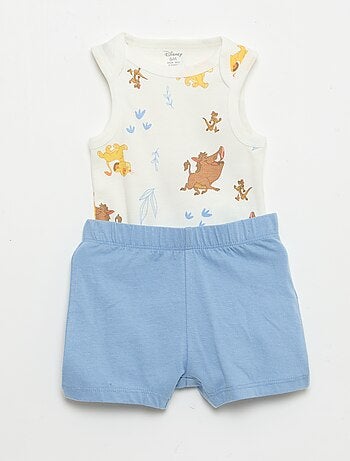 Conjunto body + calções 'Disney' 'O Rei Leão'