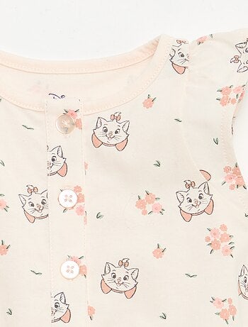 Conjunto body + chapéu 'Marie' 'Disney' - 2 peças
