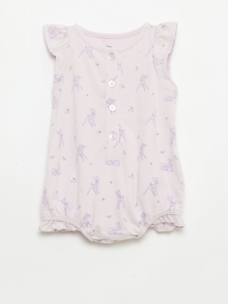 Conjunto body + chapéu 'Marie' 'Disney' - 2 peças Violeta - Kiabi