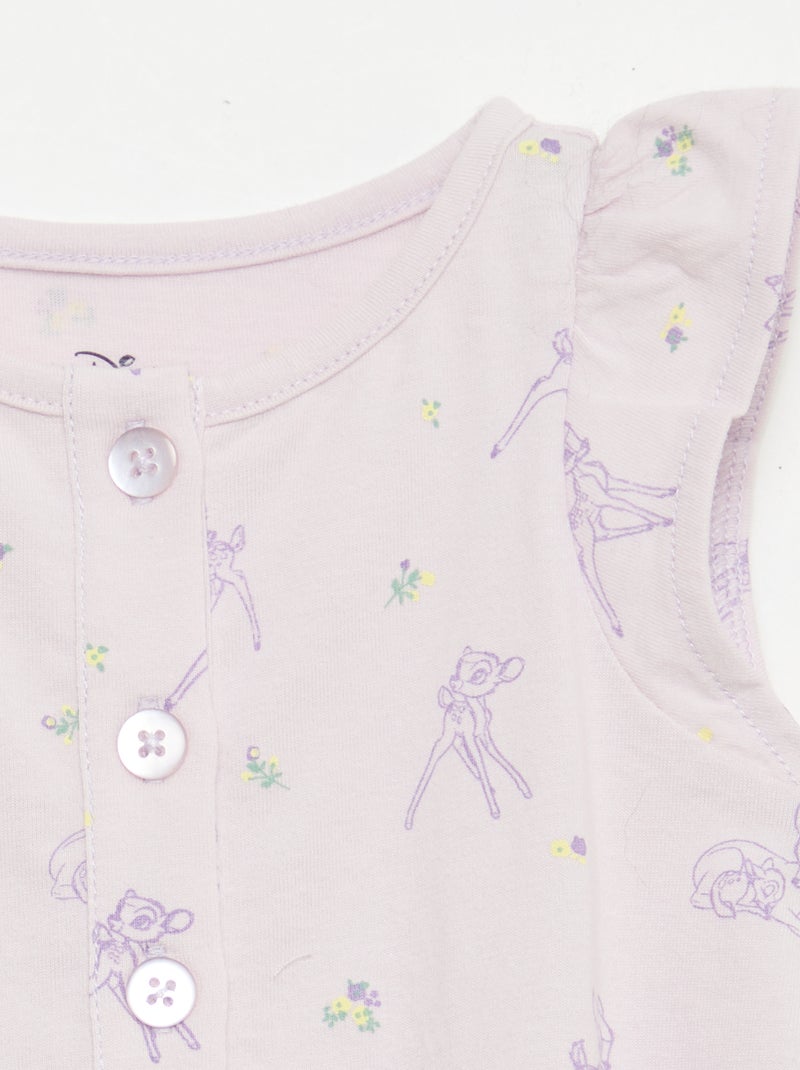 Conjunto body + chapéu 'Marie' 'Disney' - 2 peças Violeta - Kiabi