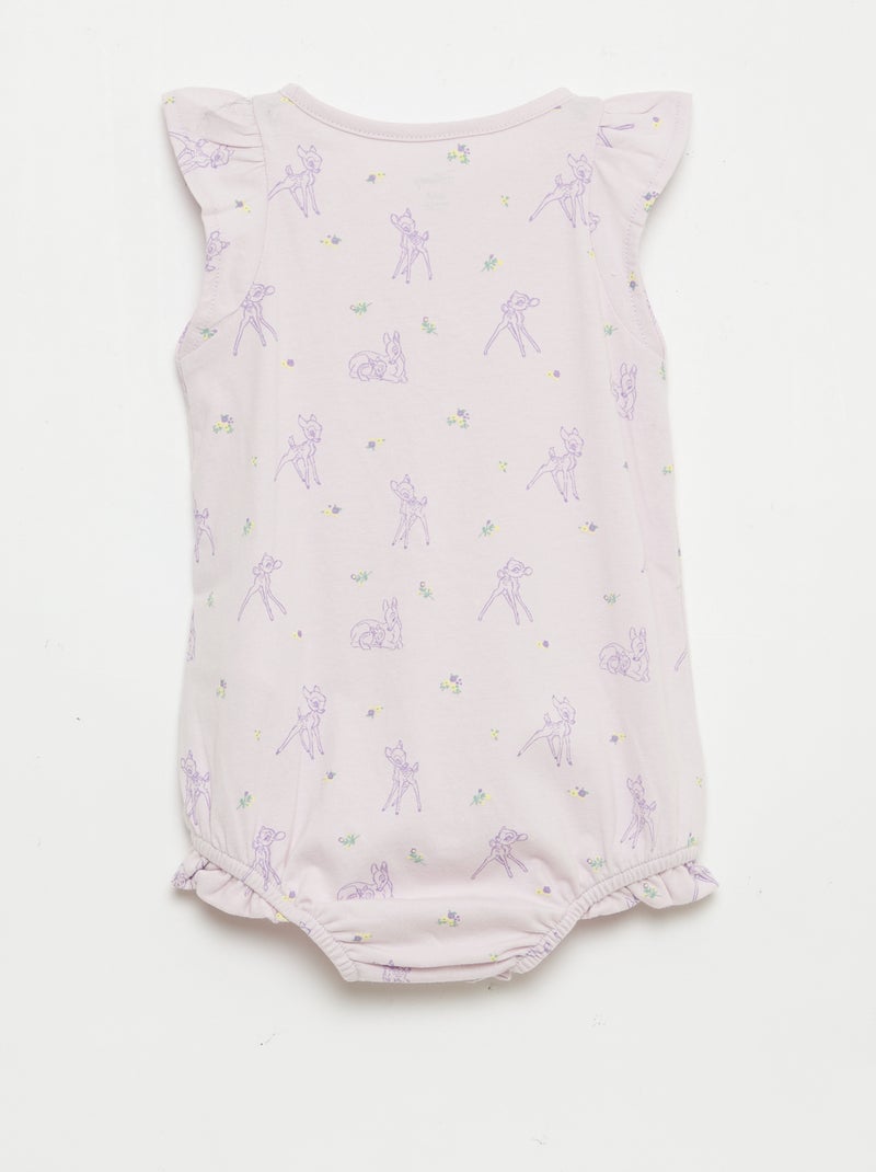 Conjunto body + chapéu 'Marie' 'Disney' - 2 peças Violeta - Kiabi
