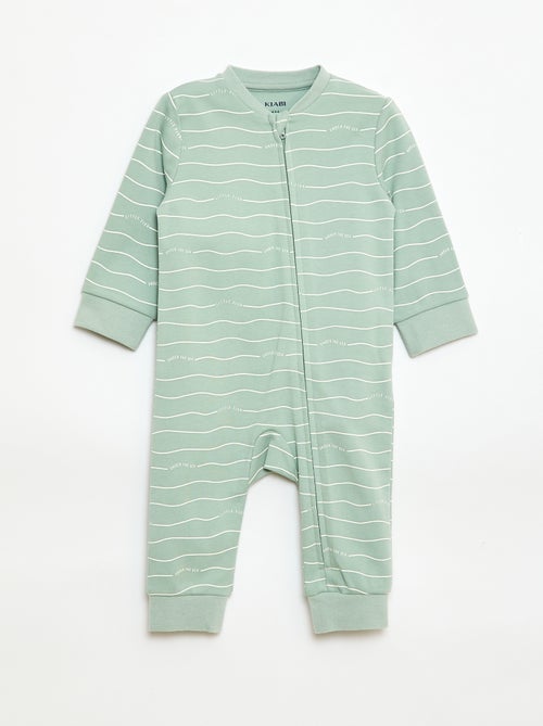 Conjunto body + colete acolchoado - Kiabi