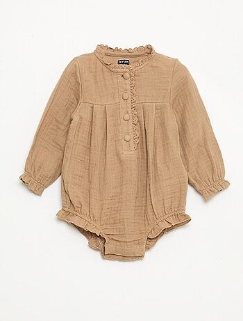 Conjunto body + colete + collants