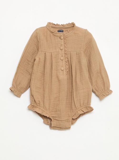 Conjunto body + colete + collants - Kiabi