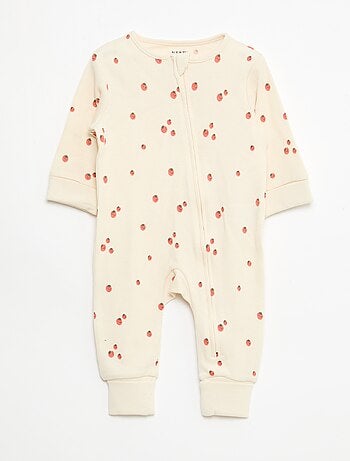 Conjunto body evolutivo + pijama em malha canelada