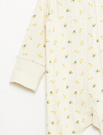 Conjunto body evolutivo + pijama em malha canelada