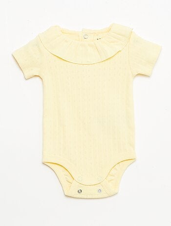 Conjunto body evolutivo + pijama em malha canelada