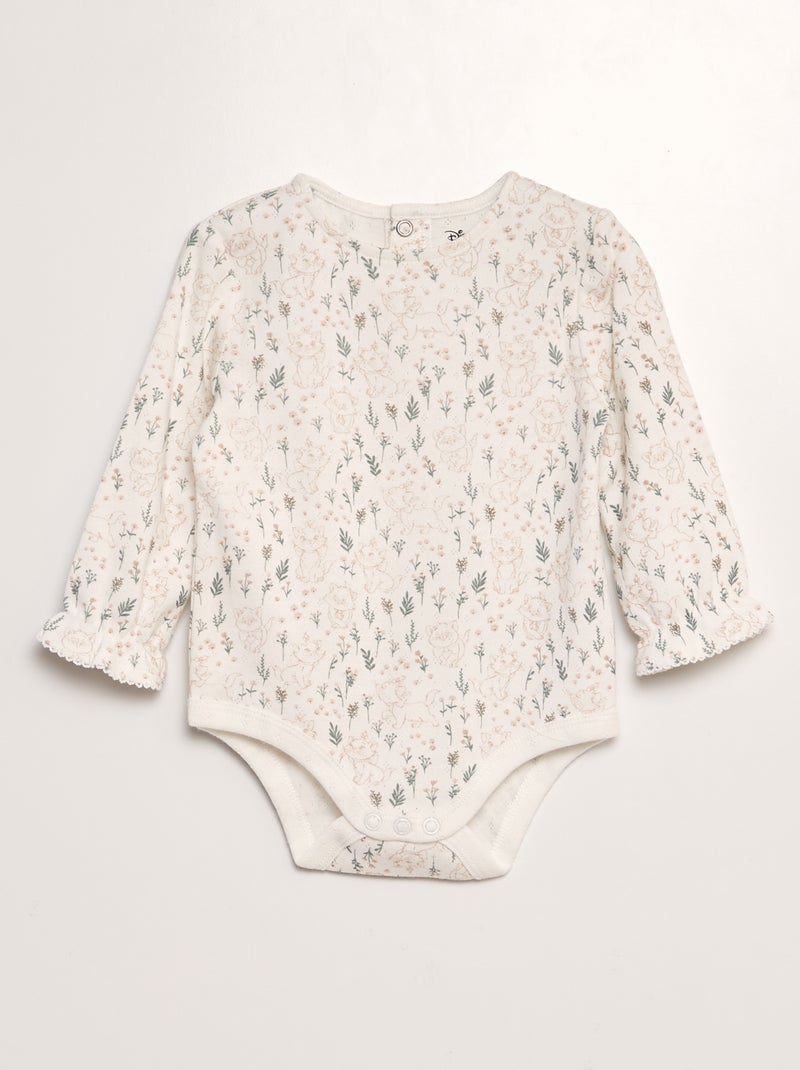 Conjunto body + jardineiras + bandolete 'Marie' - 3 peças ROSA - Kiabi