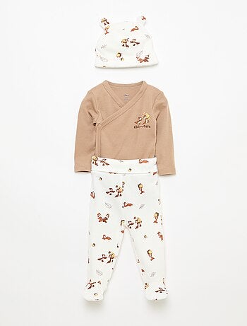 Conjunto body + legging + gorro 'Disney'