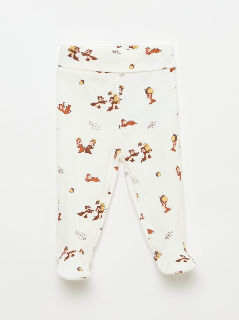 Conjunto body + legging + gorro 'Disney' Bege - Kiabi