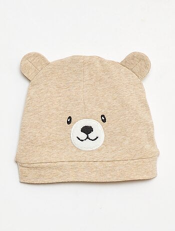 Conjunto body + leggings + gorro Natal em algodão