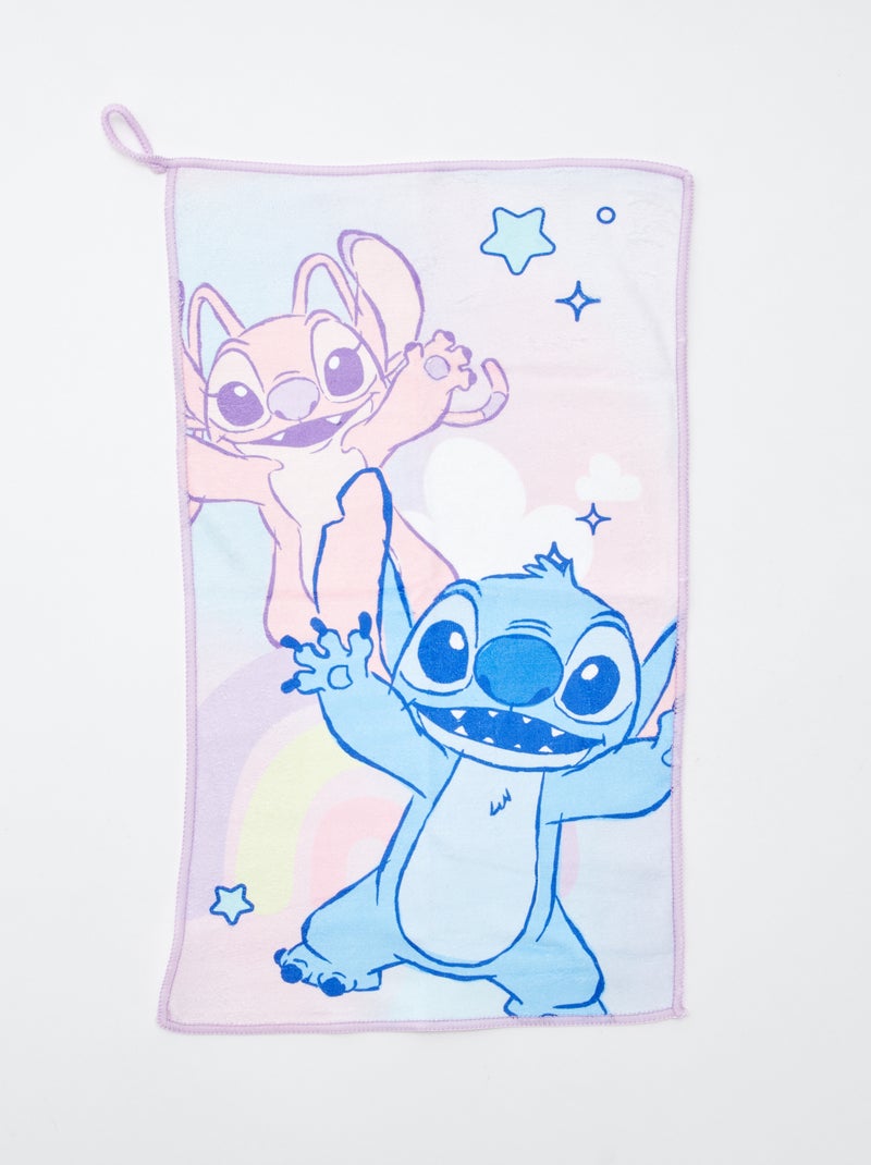 Conjunto bolsa de toilette + escova de cabelo + toalha 'Stitch' 'Disney'  - 3 peças Rosa - Kiabi