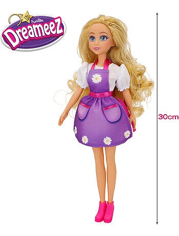 Conjunto boneca flor com acessórios dreameez