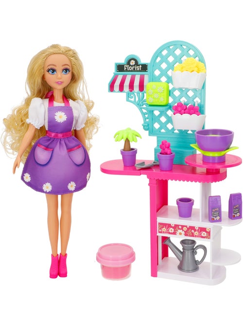 Conjunto boneca flor com acessórios dreameez - Kiabi