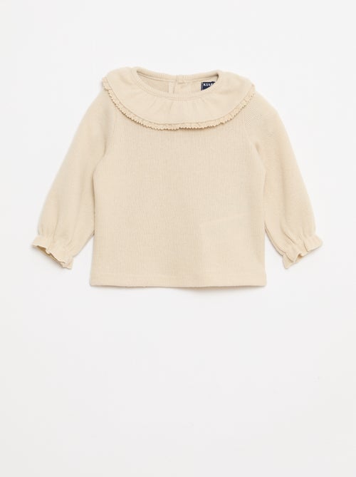 Conjunto boneca t-shirt + legging - 2 peças - Kiabi