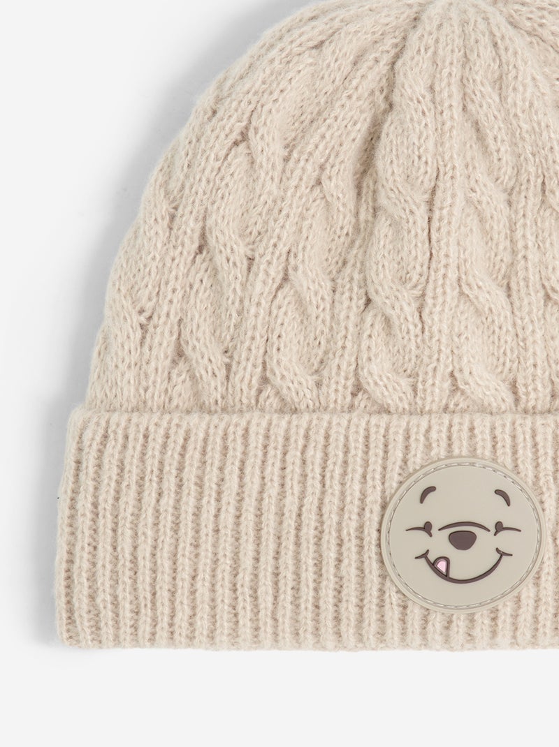 Conjunto cachecol + snood + luvas 'Disney' - 3 peças Bege - Kiabi