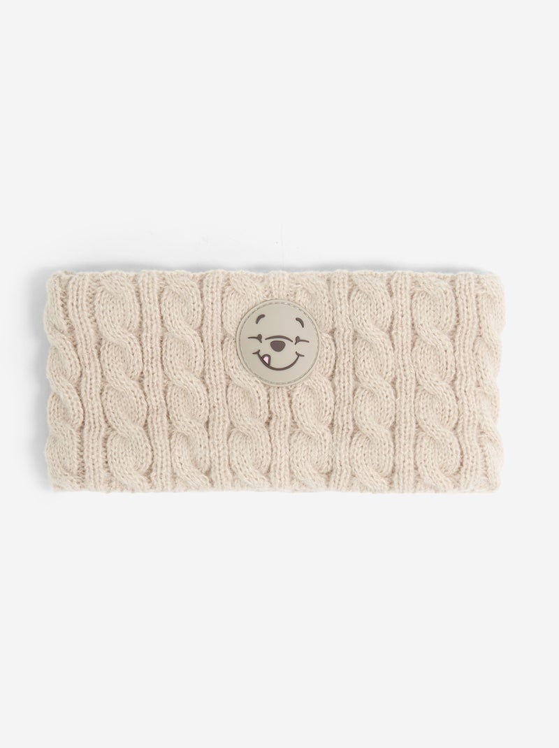 Conjunto cachecol + snood + luvas 'Disney' - 3 peças Bege - Kiabi