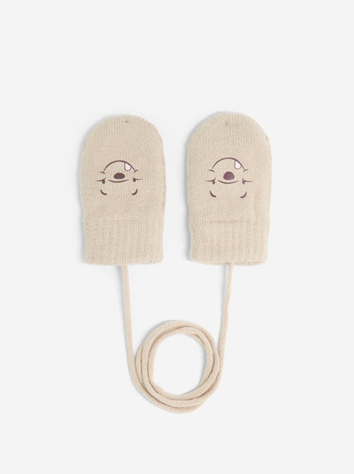Conjunto cachecol + snood + luvas 'Disney' - 3 peças - Kiabi