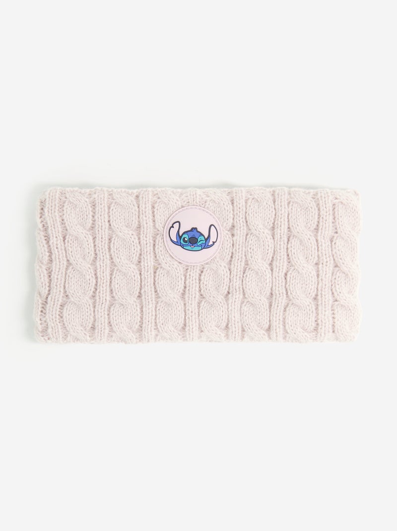 Conjunto cachecol + snood + luvas 'Disney' - 3 peças Branco - Kiabi