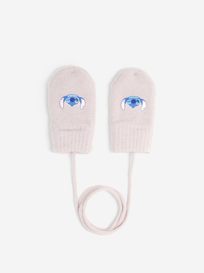 Conjunto cachecol + snood + luvas 'Disney' - 3 peças Branco - Kiabi