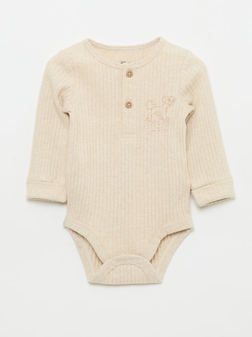 Conjunto calça + body + gorro "Simba" - 3 peças - Kiabi