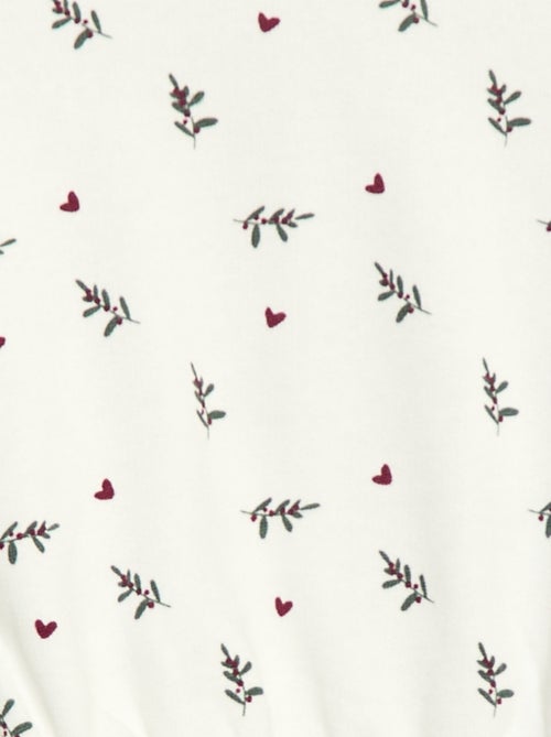 Conjunto calças de fato de treino em moletão sweatshirt+ leggings - 2 peças - Kiabi