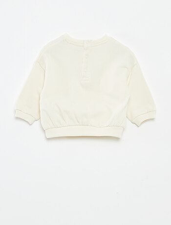 Conjunto calças de fato de treino em moletão sweatshirt+ leggings - 2 peças