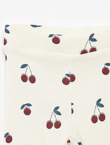 Conjunto calças de fato de treino em moletão sweatshirt+ leggings - 2 peças