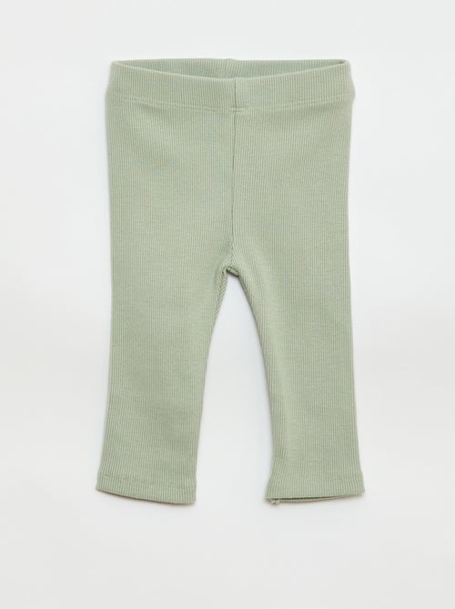 Conjunto calças de fato de treino em moletão sweatshirt+ leggings - 2 peças - Kiabi